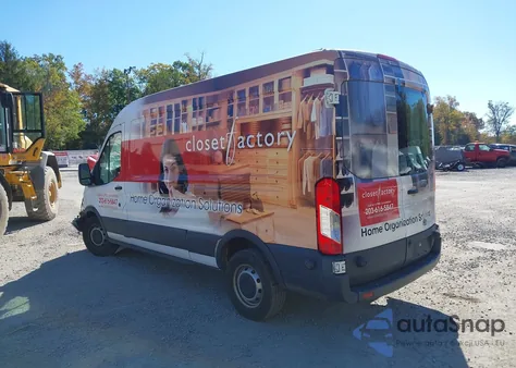 2017 Ford Transit-250 из США, поврежденный, VIN 1FTYR2CM1HKA08904